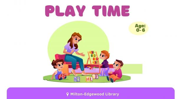 Image for event: Play Time at the Library!