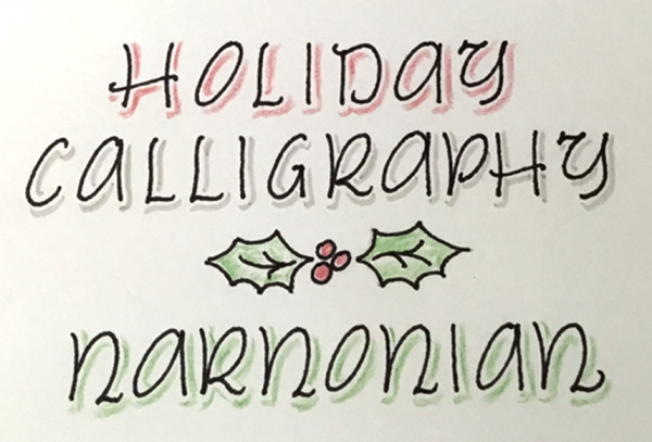 Image for event: Holiday Lettering 
