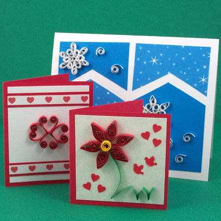 Image for event: Holiday Card Quilling with Emily 
