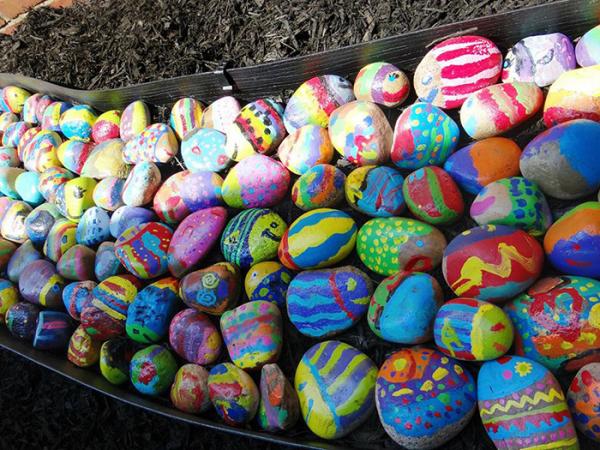 Image for event: Spring Rock Painting